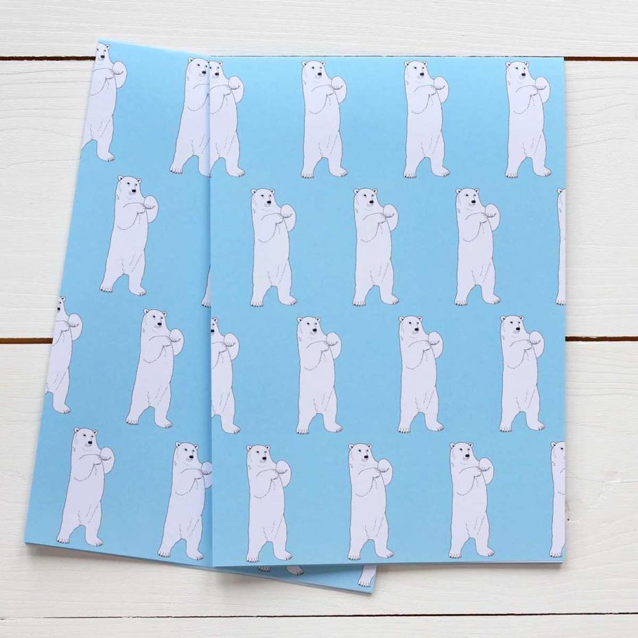 Polar Bear Gift Wrap Two Sheet Pack